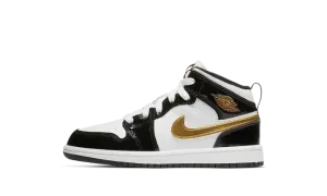 Jordan 1 MID SE PS "Black/Gold" BQ6932 007