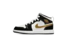 Jordan 1 MID SE PS "Black/Gold" BQ6932 007