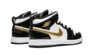 Jordan 1 MID SE PS "Black/Gold" BQ6932 007