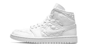 AIR JORDAN 1 MID WMNS "Quilted White" DB6078 100