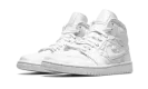 AIR JORDAN 1 MID WMNS "Quilted White" DB6078 100