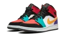 Air Jordan 1 Mid GS "Multicolor" 554725 125