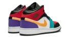 Air Jordan 1 Mid GS "Multicolor" 554725 125