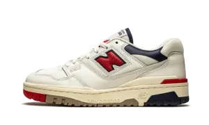 550 "Aime Leon Dore - White Navy Red" BB550A3