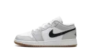 Jordan 1 Low GS "White Neutral Grey Gum Midnight Navy" 553560 146