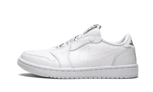 AIR JORDAN 1 RET LO SLIP WMNS "TRIPLE WHITE" AV3918 100