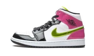 Air Jordan 1 Mid SE "Cyber / Active Fuchsia" CZ9834 100