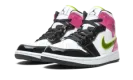 Air Jordan 1 Mid SE "Cyber / Active Fuchsia" CZ9834 100