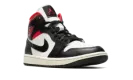 AIR JORDAN 1 MID WMNS "Black / Gym Red / Sail" BQ6472 061