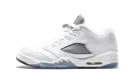 Air Jordan 5 Retro Low GS "White / Black" 819172 122