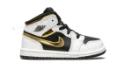 Jordan 1 Mid TD "White / Gold"