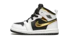 Jordan 1 Mid TD "White / Gold"