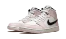 AIR JORDAN 1 MID WMNS "Barely Rose" BQ6472 500