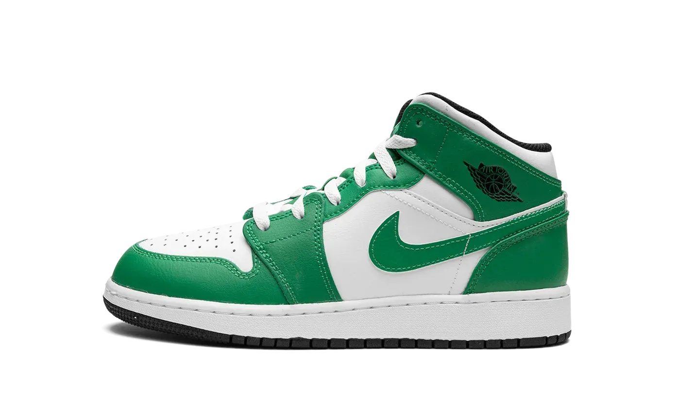 Air Jordan 1 Mid GS "Lucky Green" DQ8423 301