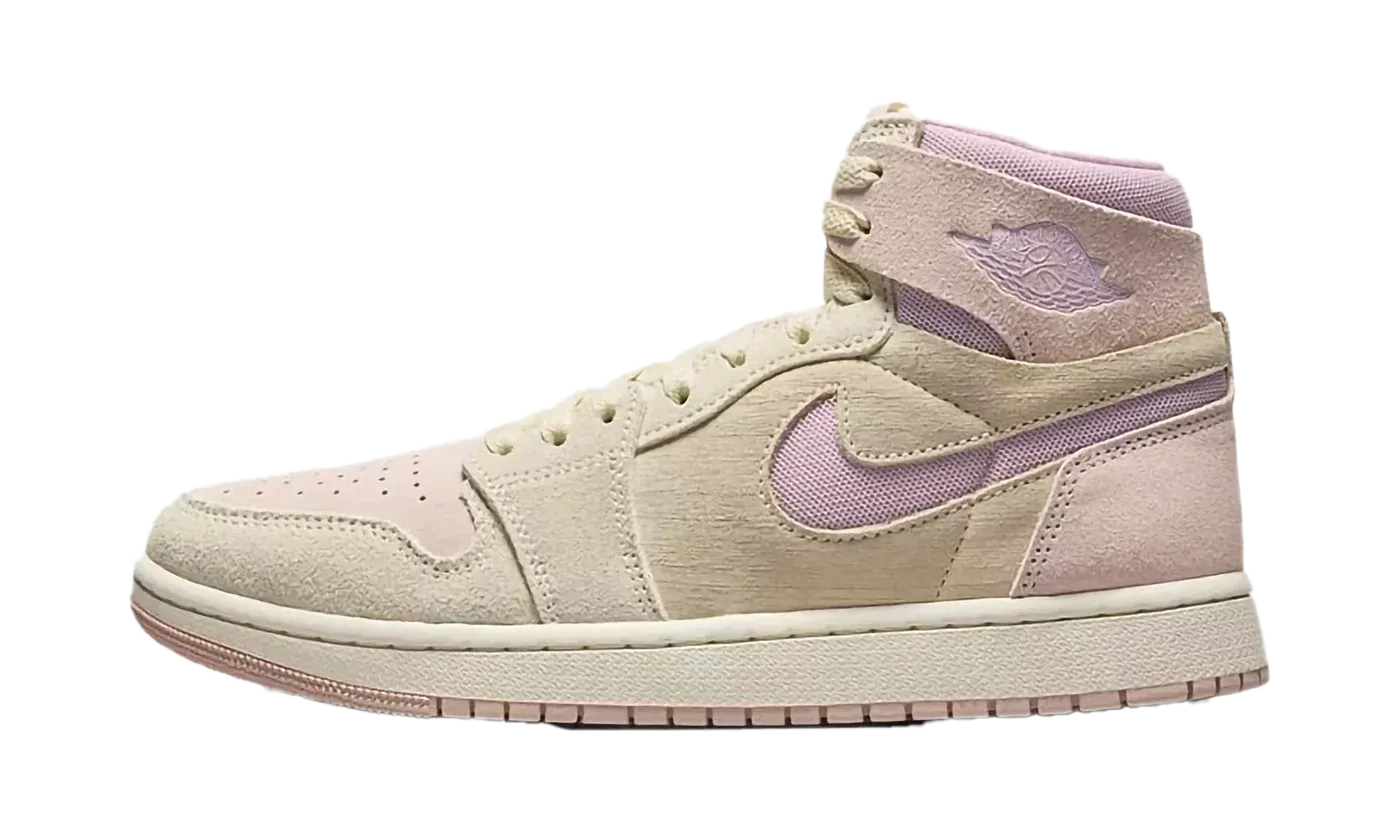 Air Jordan 1 High Zoom Air CMFT 2 WMNS "Muslin Plum Chalk" DV1305 100
