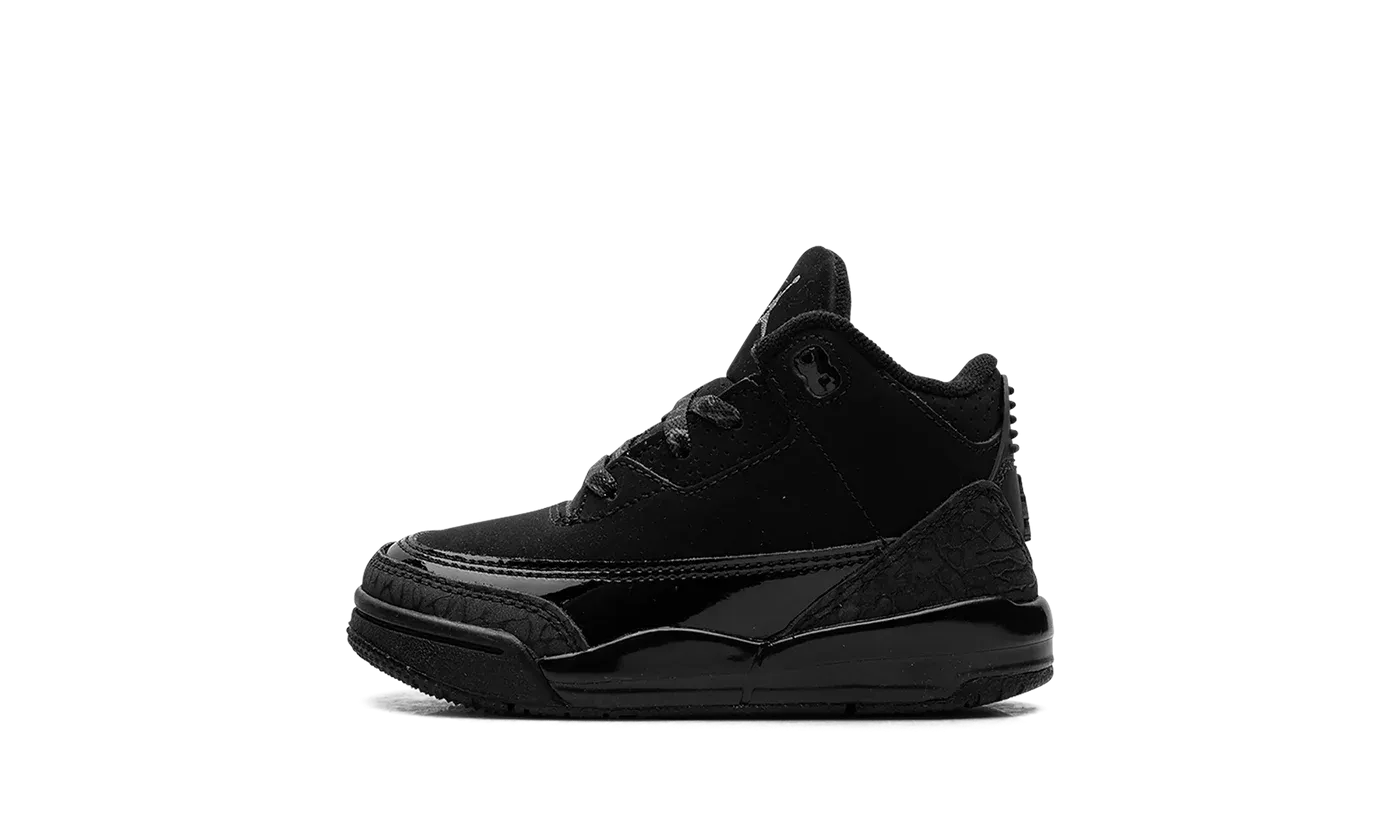 Air Jordan 3 TD "Black Cat" DM0968 001