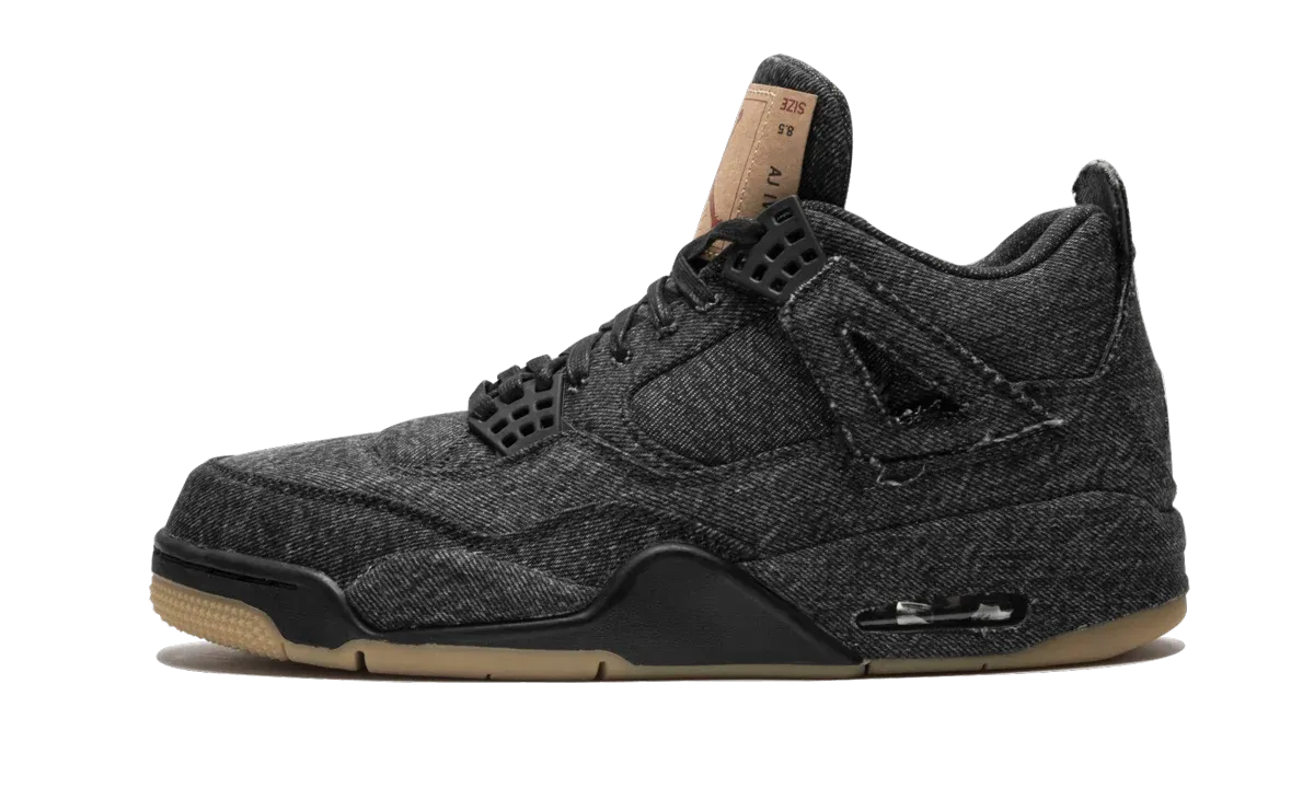 Air Jordan 4 Retro Levis NRG "Black Levis" AO2571 001