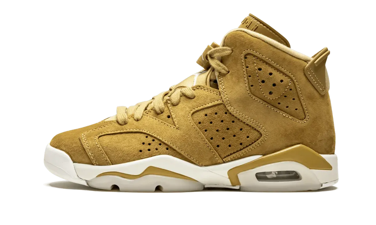 Air Jordan 6 Retro GS "Wheat" 384665 705