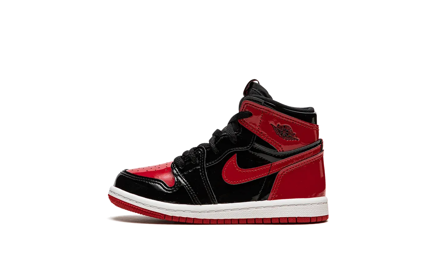 Air Jordan 1 Retro High OG TD "Bred Patent" AQ2665 063