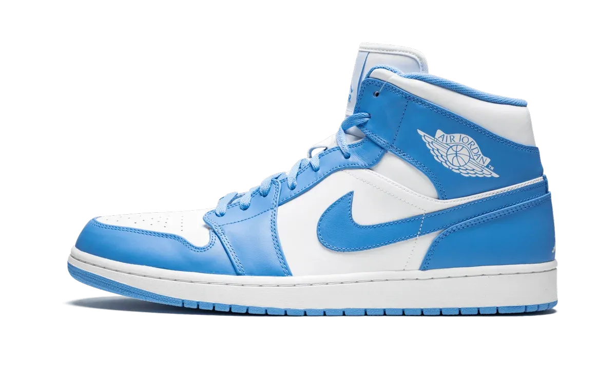 Air Jordan 1 Mid "UNC JORDAN 1" 554724 106