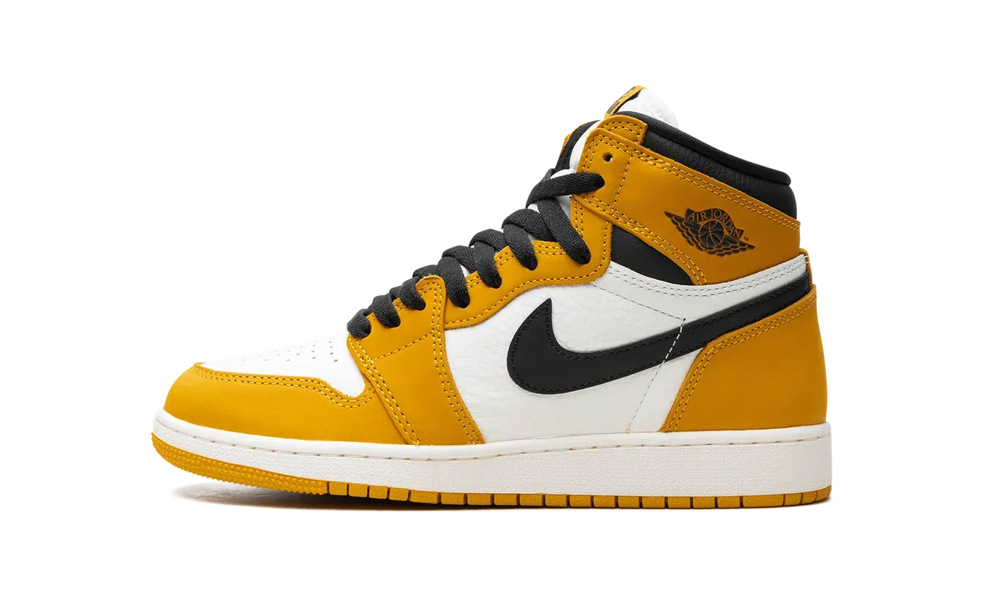 Air Jordan 1 Retro High OG GS "Yellow Ochre / Black" FD1437 701