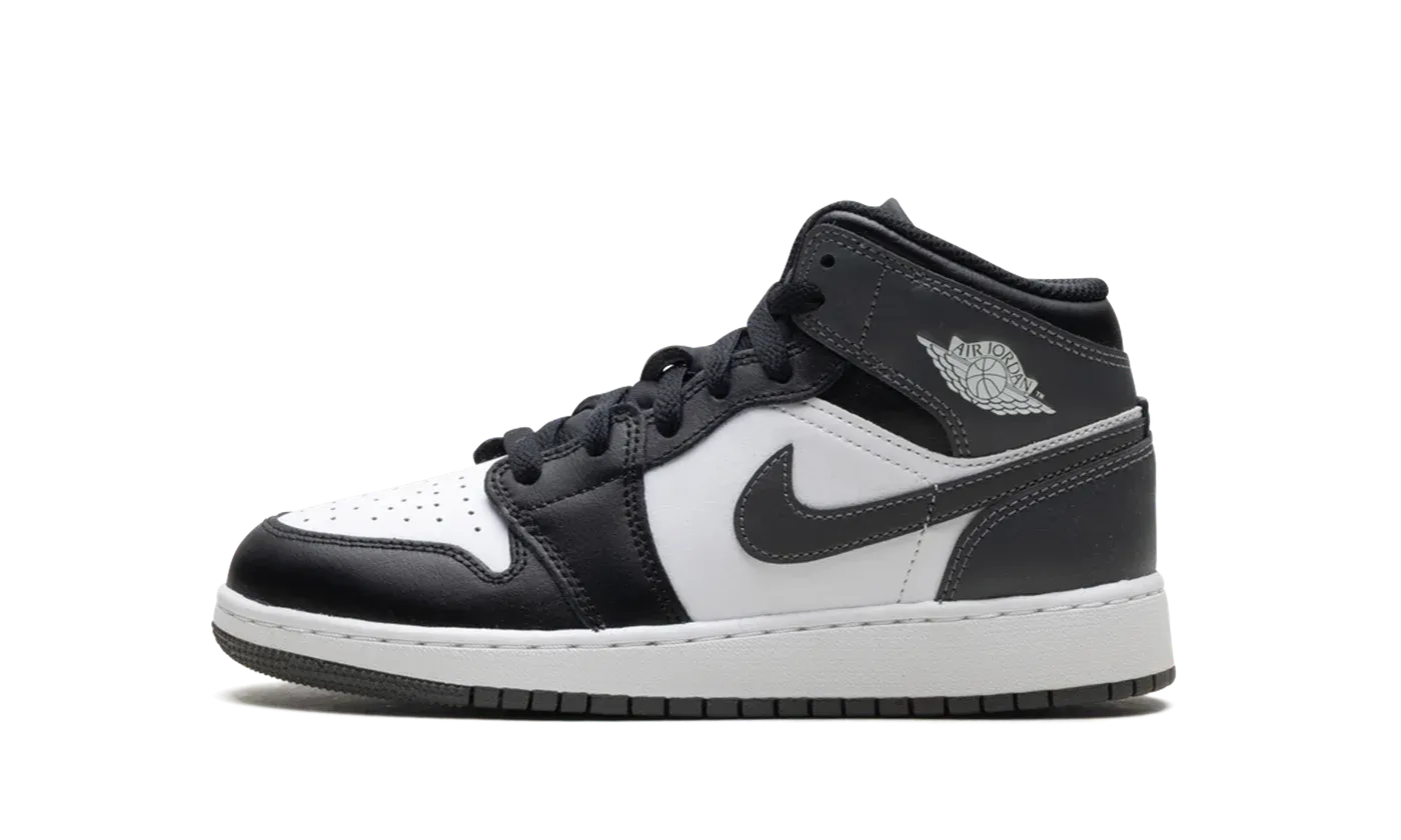 Air Jordan 1 Mid "Black/ Iron Grey/ White" DQ8423 001