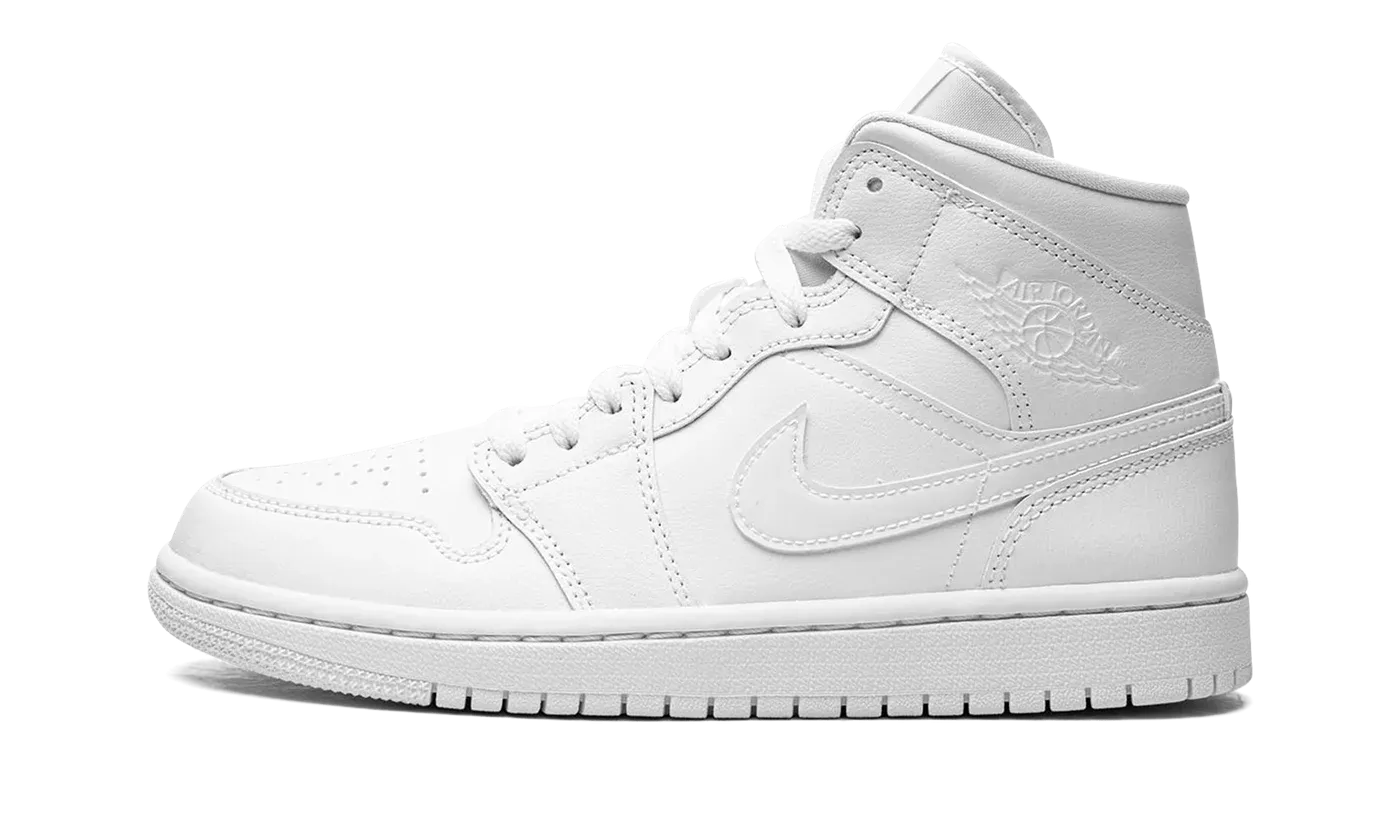 AIR JORDAN 1 MID WMNS "Triple White 2022" DV0991 111