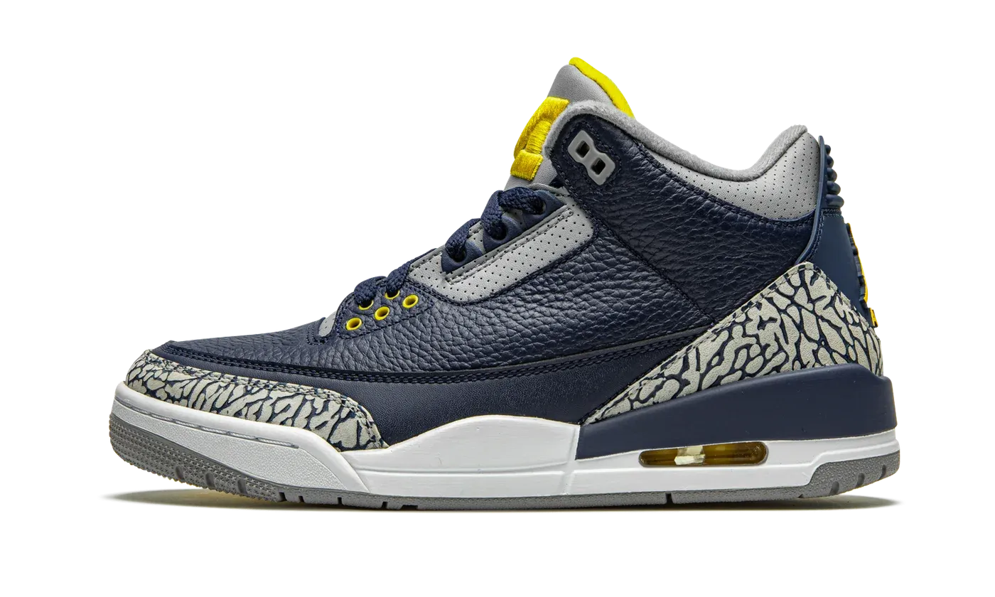 Air Jordan 3 Retro PE "Michigan" AJ3 820064