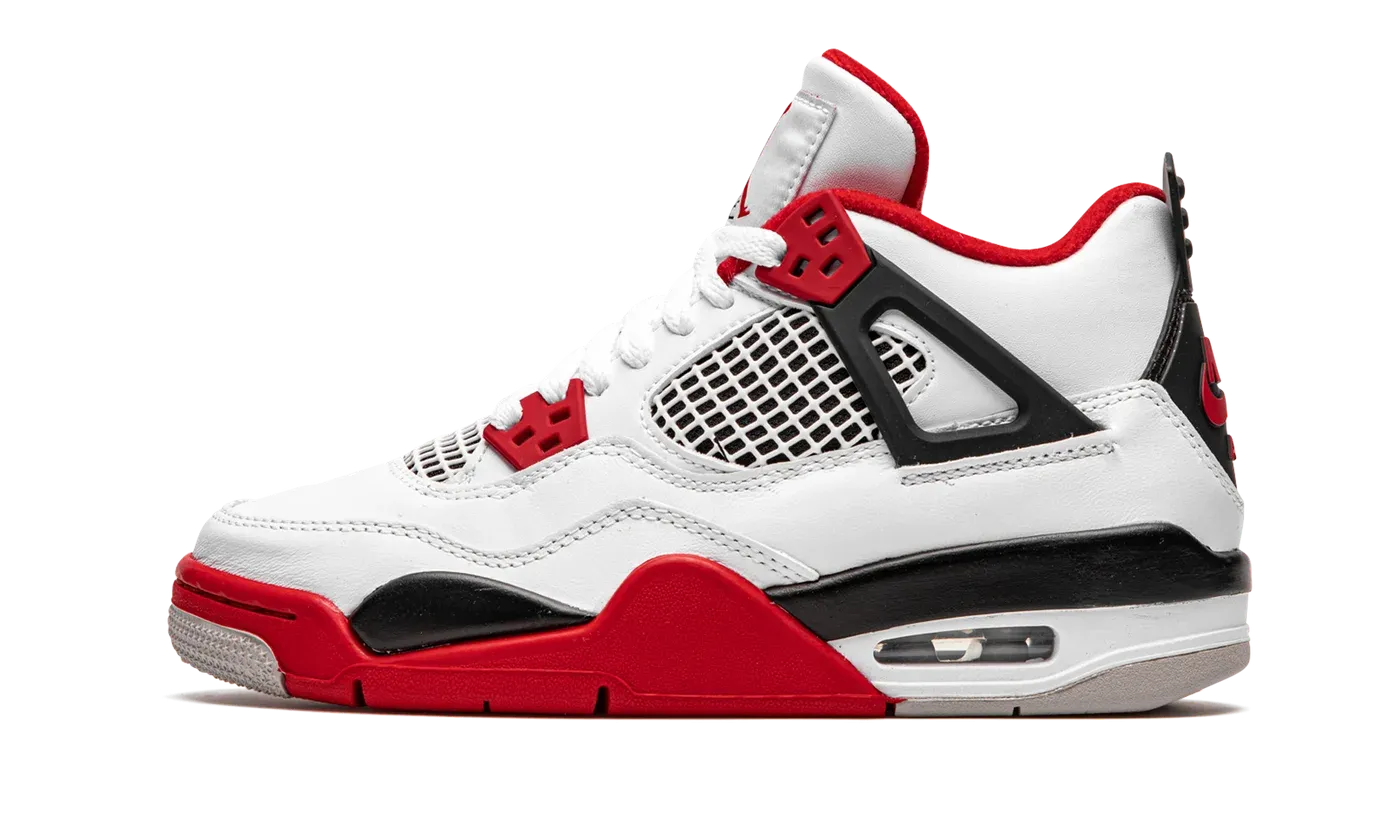 Air Jordan 4 Retro GS "Fire Red" 408452 160