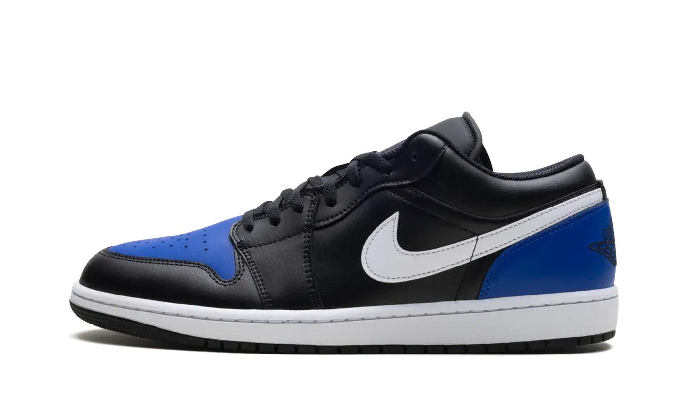 Jordan 1 Low "Black Royal Toe" 553558 042