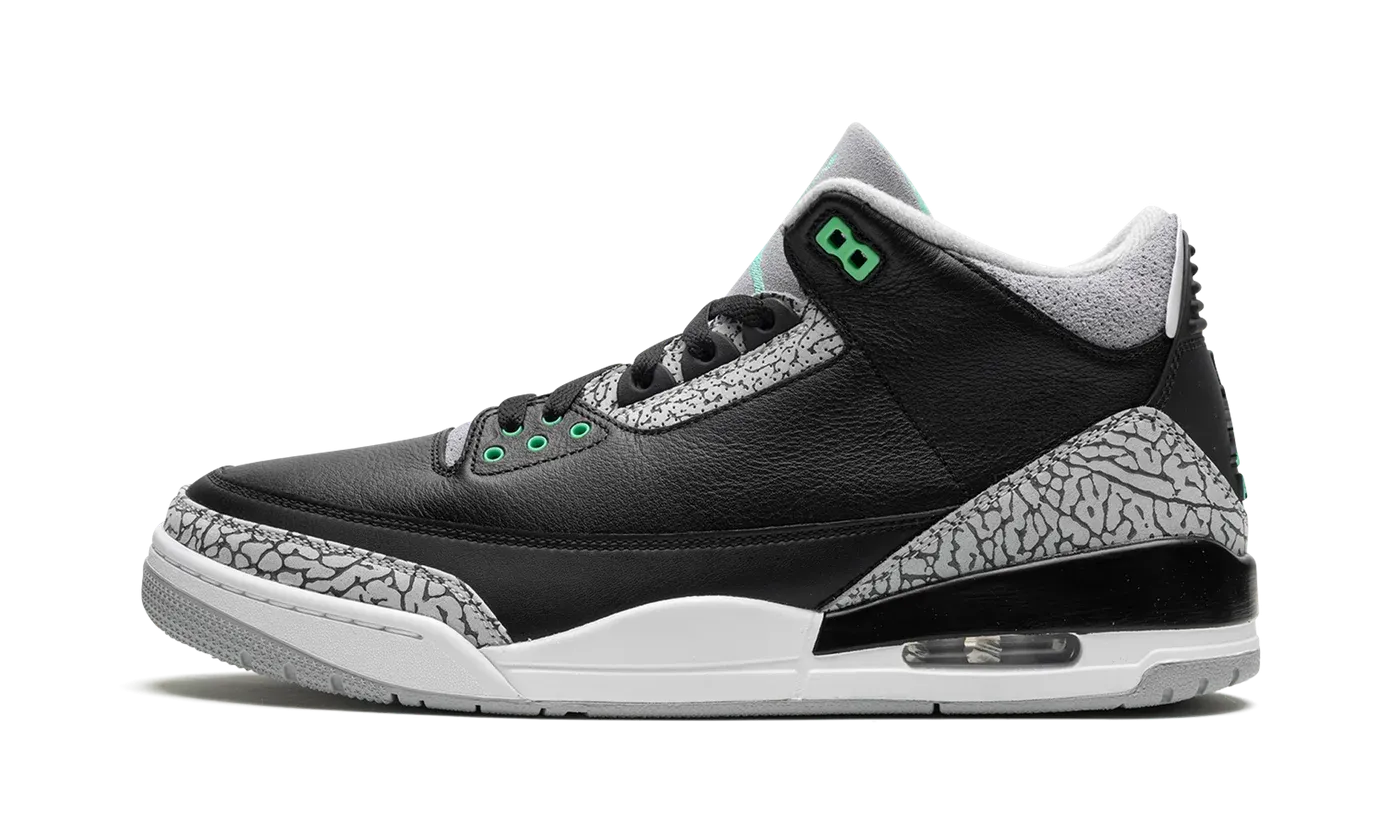Air Jordan 3 Retro "Green Glow" CT8532 031