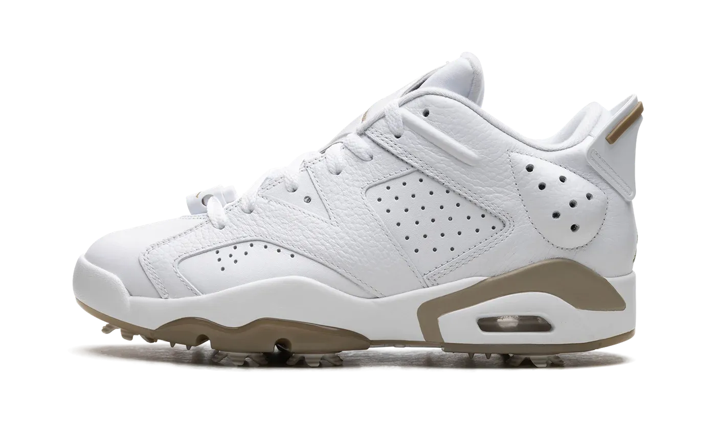 Air Jordan 6 Low Golf "White Khaki"