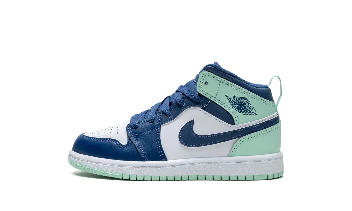 Jordan 1 Mid PS "Blue Mint" 640734 413
