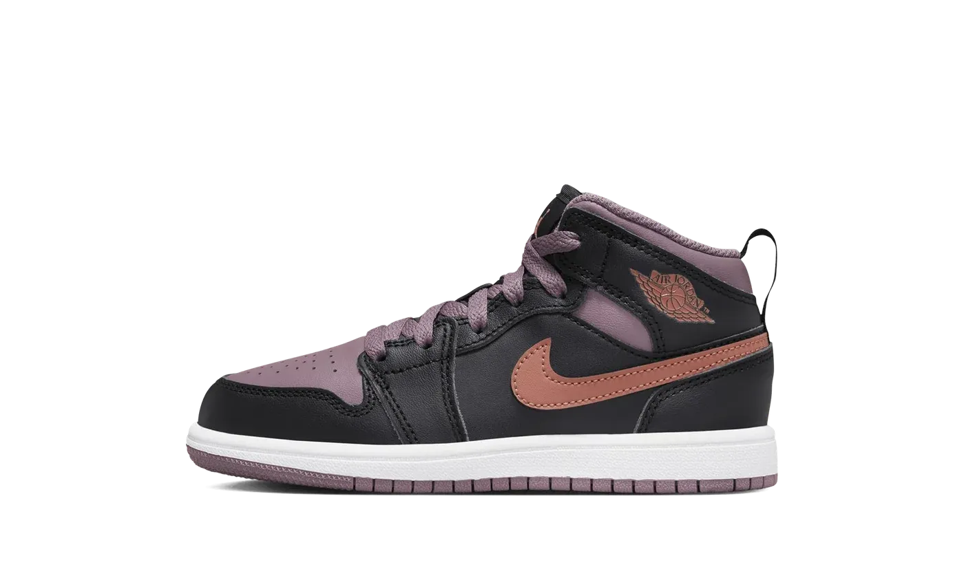 Air Jordan Retro 1 Mid SE PS "Black Sky J Mauve" FB9910-008