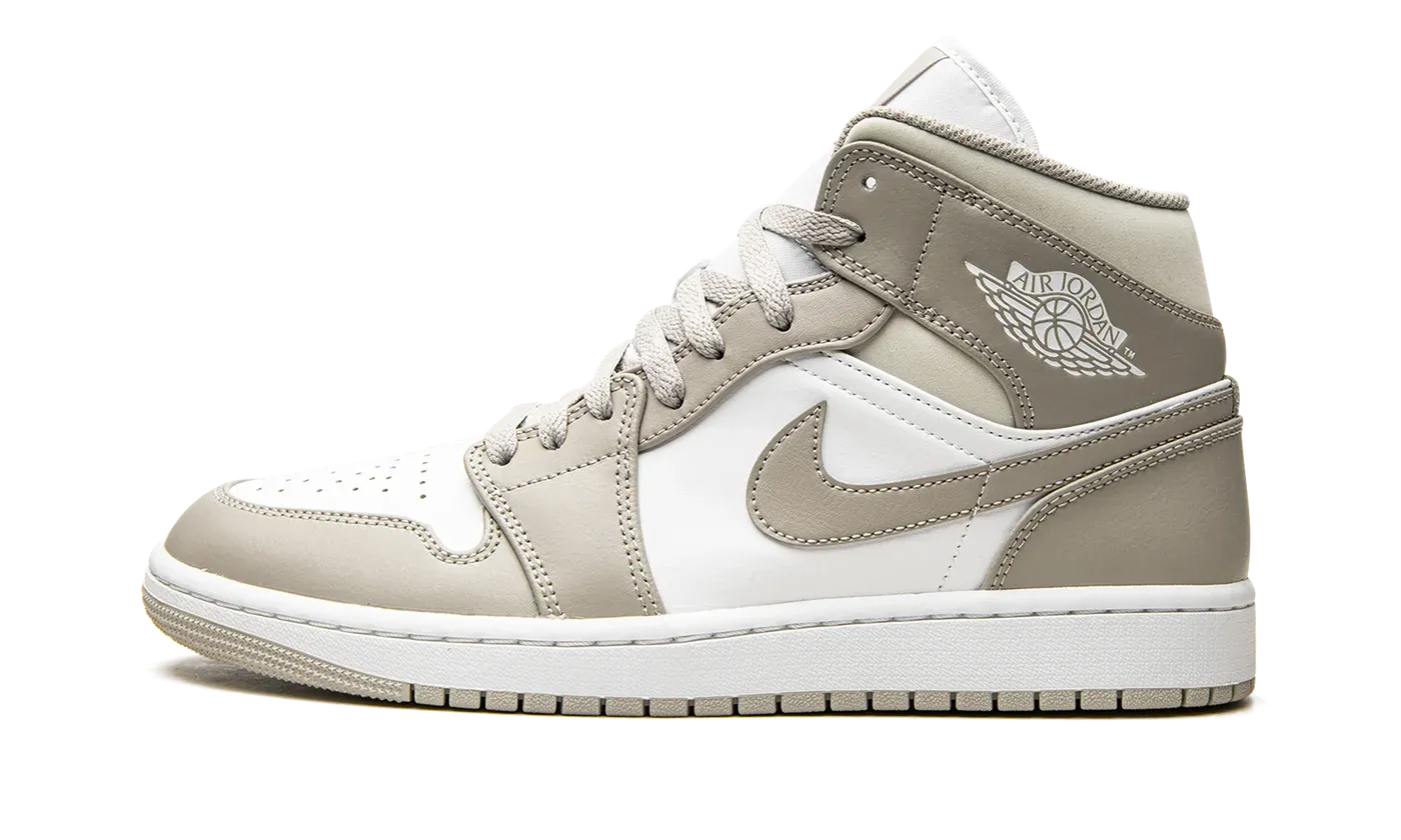 Air Jordan 1 Mid "Linen / College Grey" 554724 082
