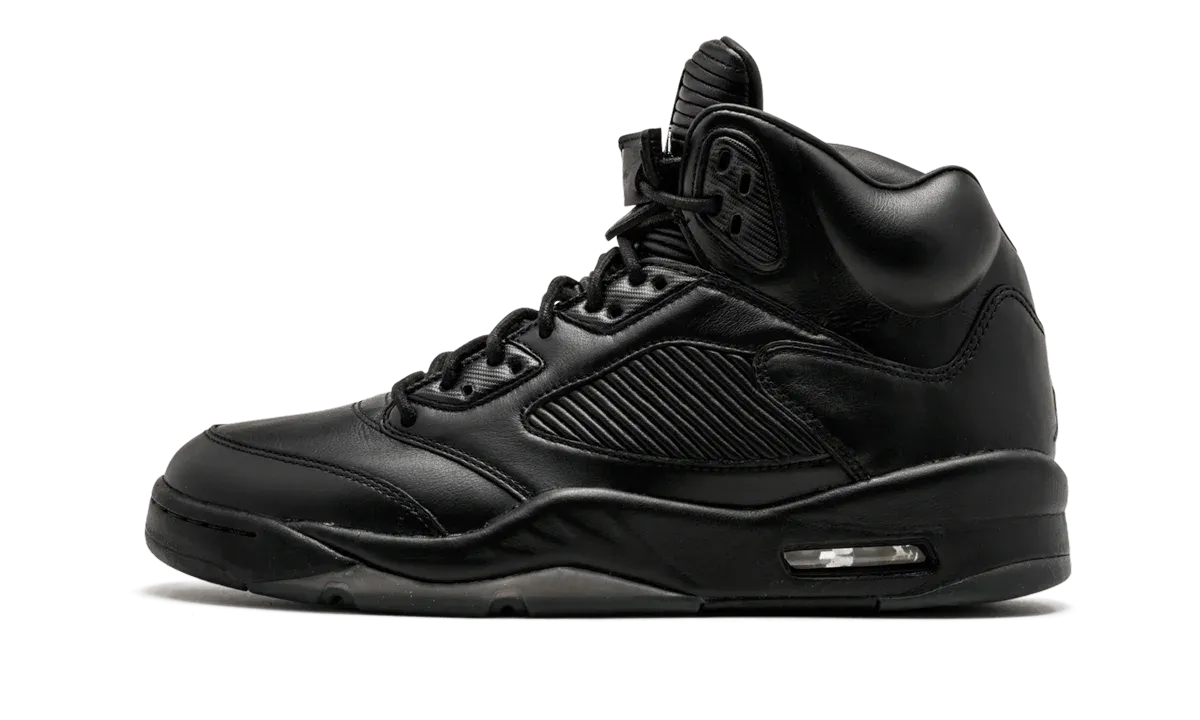 Air Jordan 5 Retro Prem "Black" 881432 010