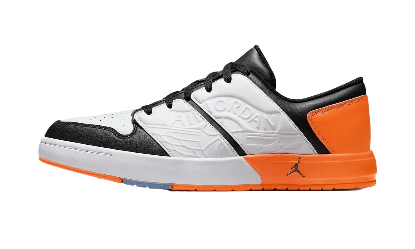 Air Jordan NU Retro 1 Low "WHITE BLACK MAGMA ORANGE" DV5141 108