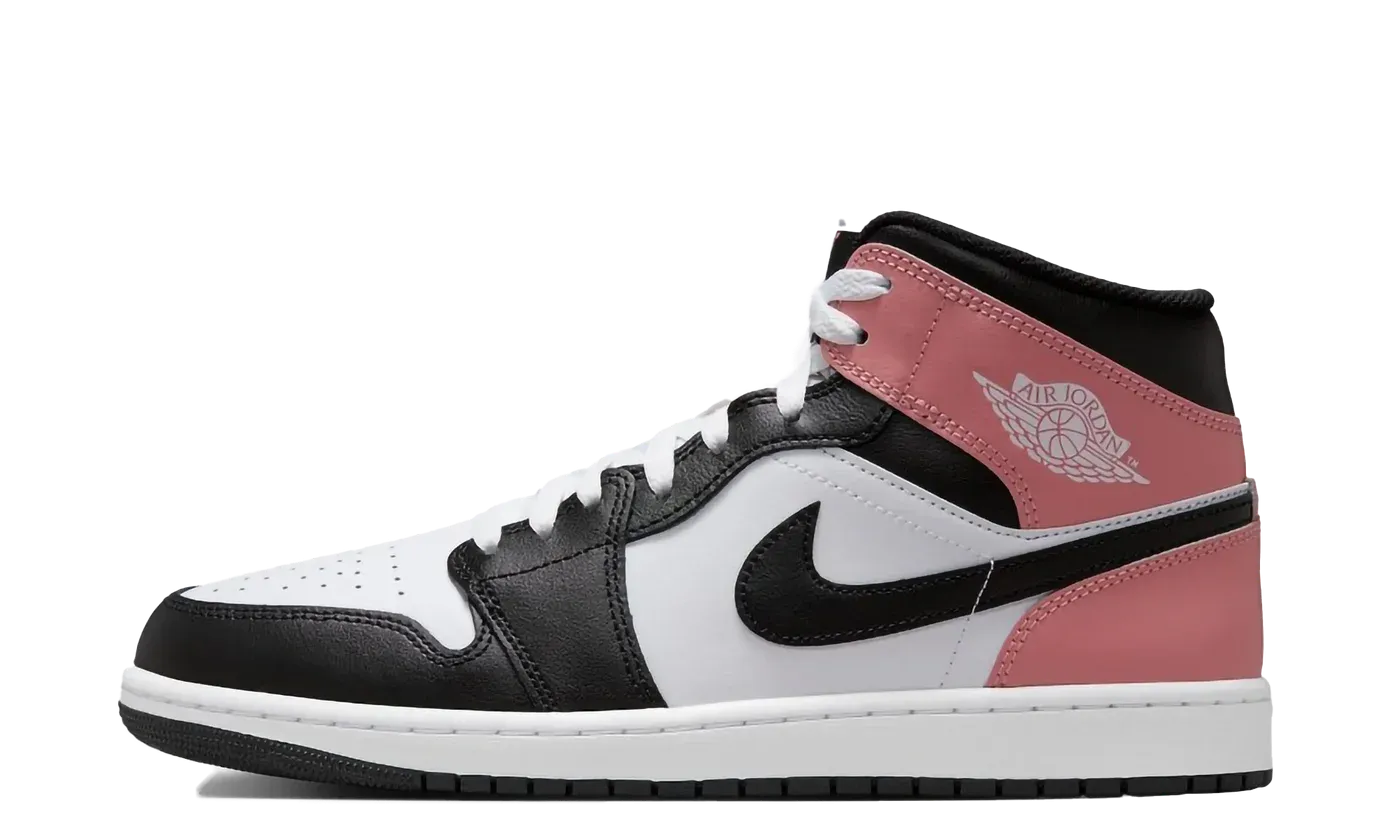 Jordan 1 Mid "White Rust Pink Black" DQ8426 100