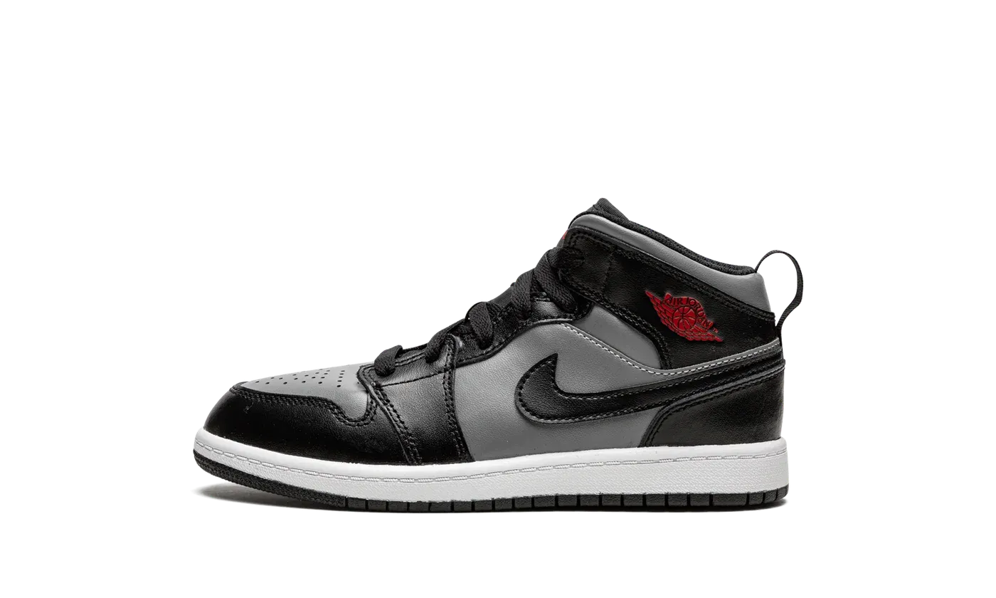 Air Jordan 1 Mid PS "Black / Shadow Grey" 640734 096