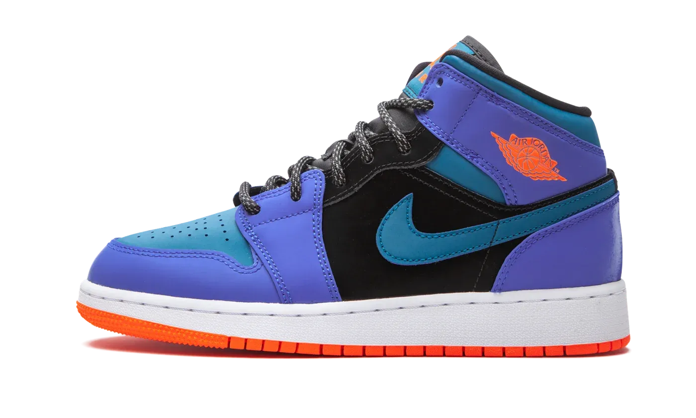 Air Jordan 1 Mid GS "Racer Blue" 554725 440