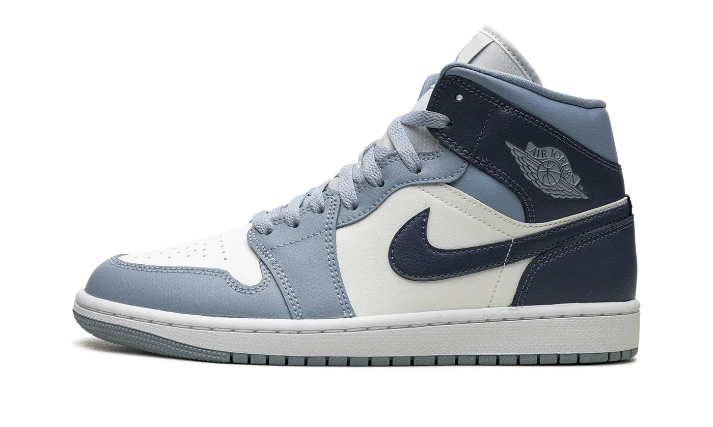 AIR JORDAN 1 MID WMNS "Two-Tone Blue" BQ6472 140