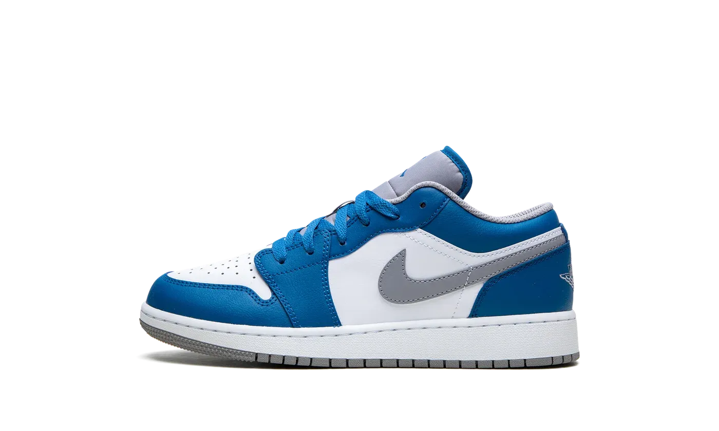 Air Jordan 1 Low GS "True Blue" 553560 412