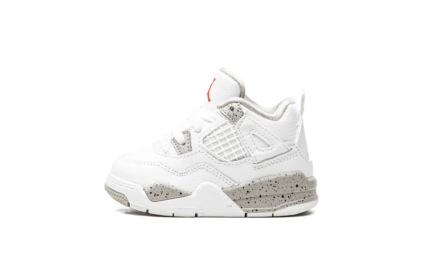 Air Jordan 4 Retro TD "White Oreo" BQ7670 100