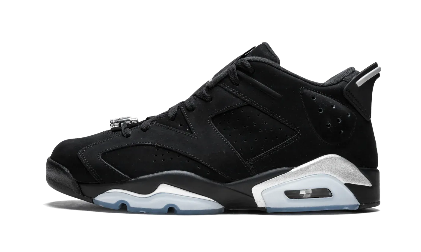 Air Jordan 6 Retro Low "Metallic Silver" 304401 003