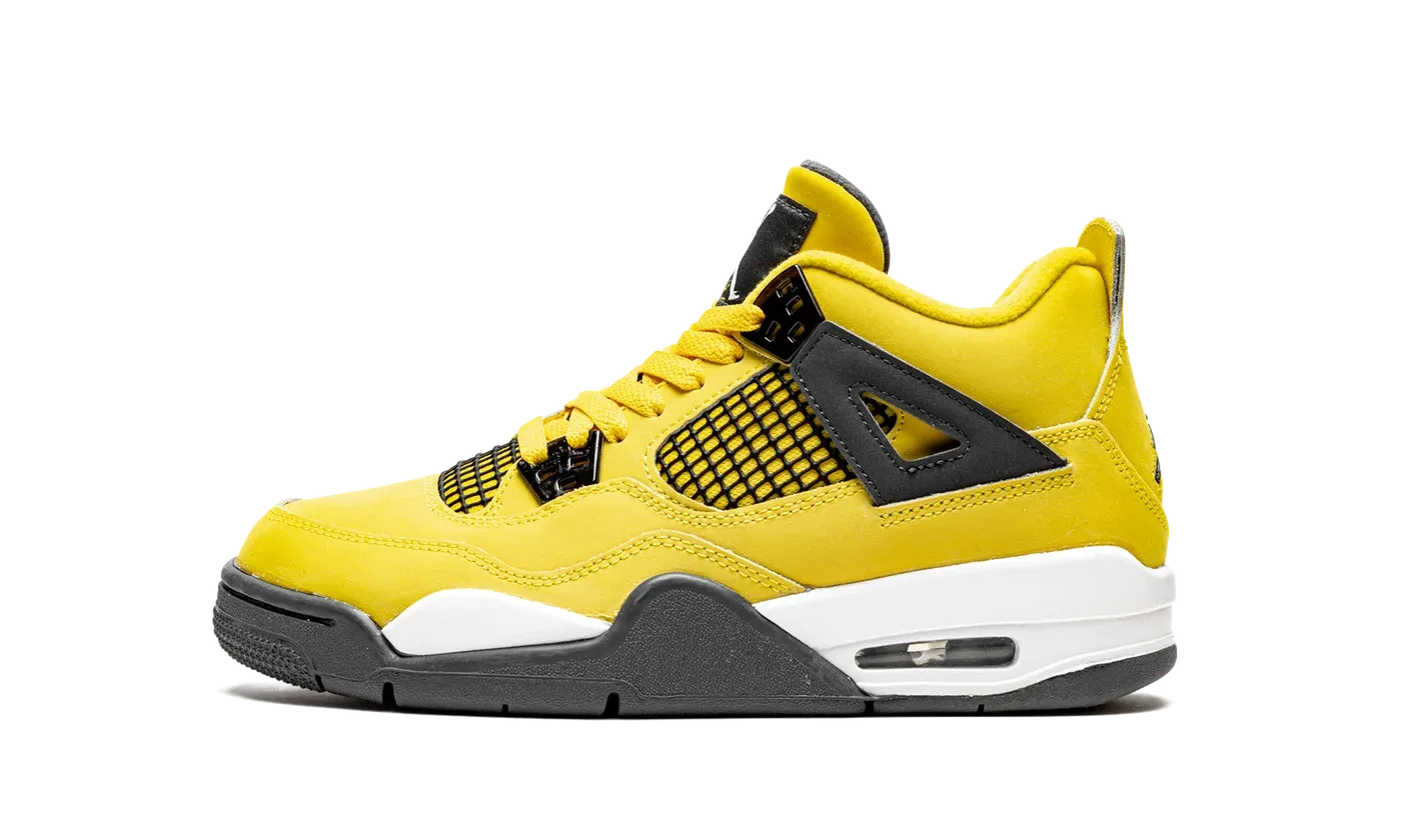 Air Jordan 4 Retro GS "Lightning 2021" 408452 700