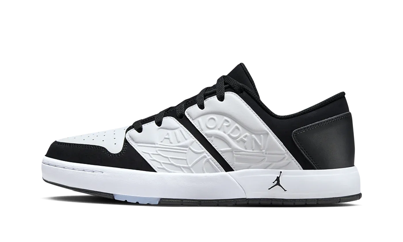 AIR JORDAN NU RETRO 1 LOW "White Black White" DV5141 100