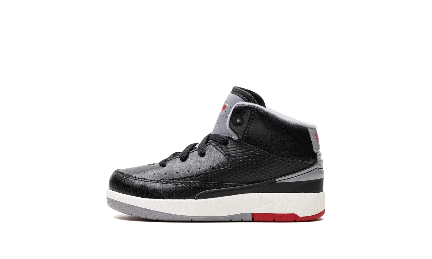 Air Jordan 2 Retro TD "Black Cement" DQ8563 001