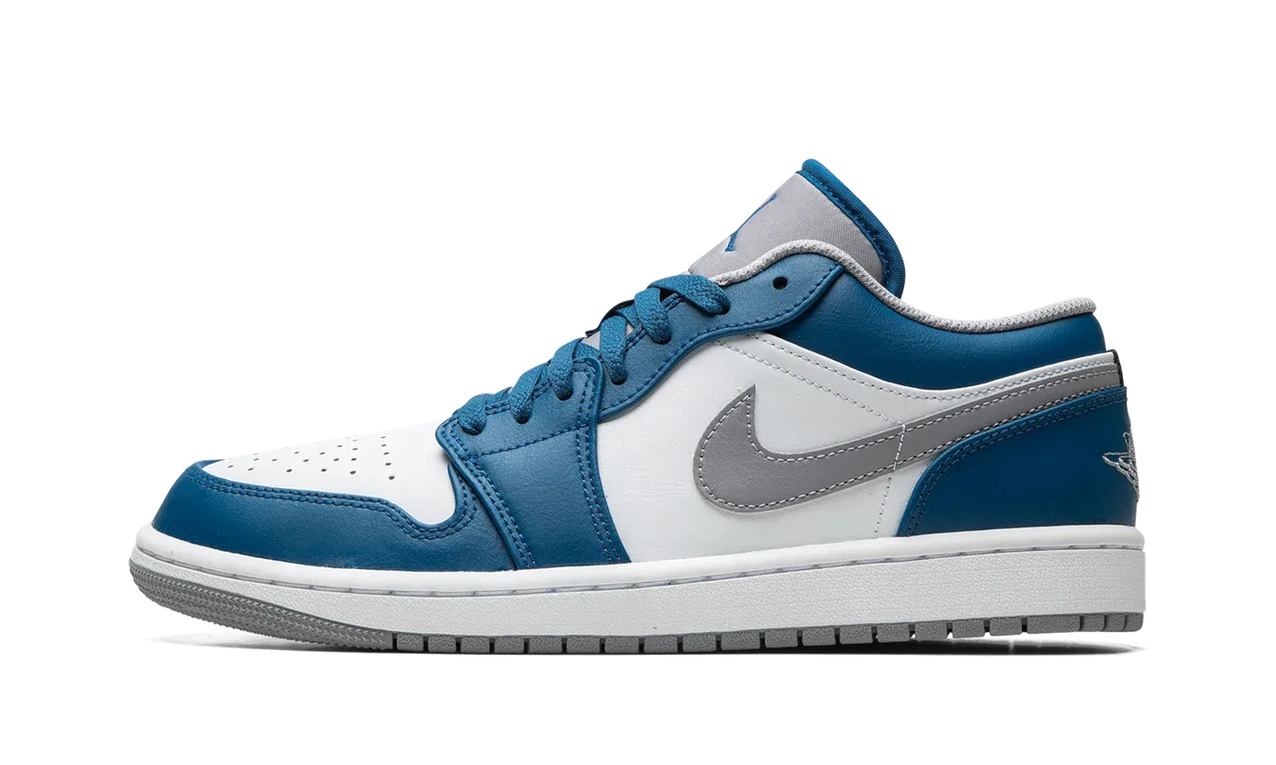 Air Jordan 1 Low "True Blue" 553558 412