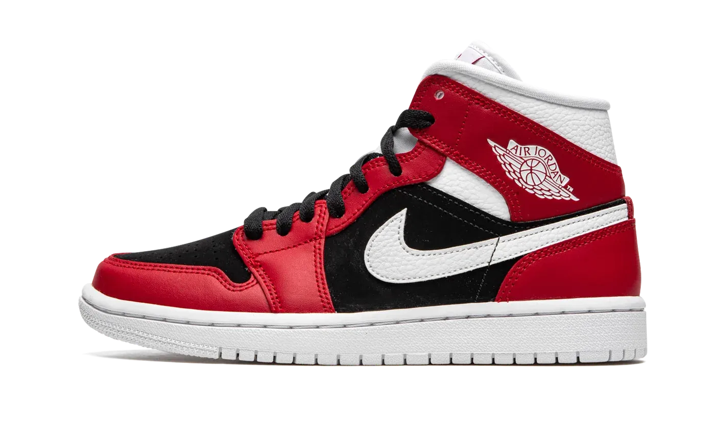 AIR JORDAN 1 MID WMNS "Gym Red / Black" BQ6472 601