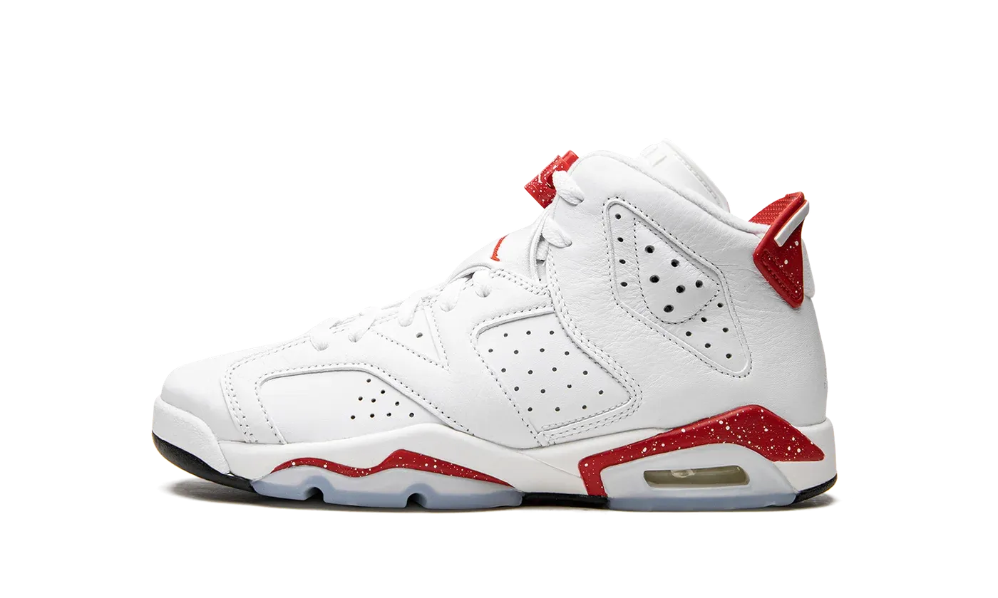 Air Jordan 6 Retro GS "Red Oreo" 384665 162